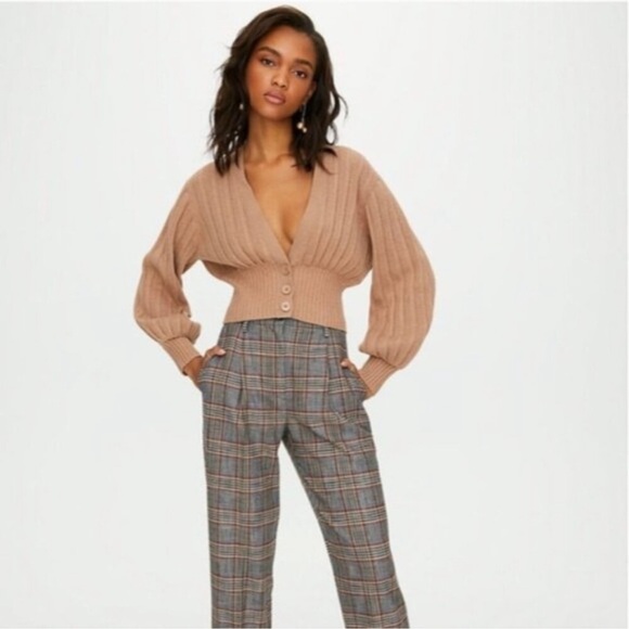 NWOT WILFRED Merino Wool Cardigan - Picture 2 of 14